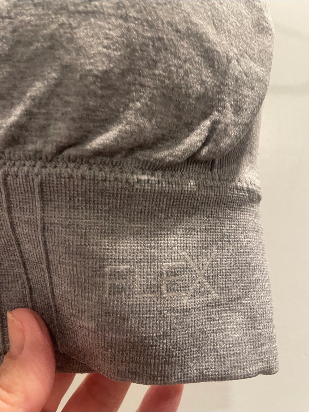 Flex Seamless Gray Racerback Comfort Sports Bra size S - Picture 3 of 6